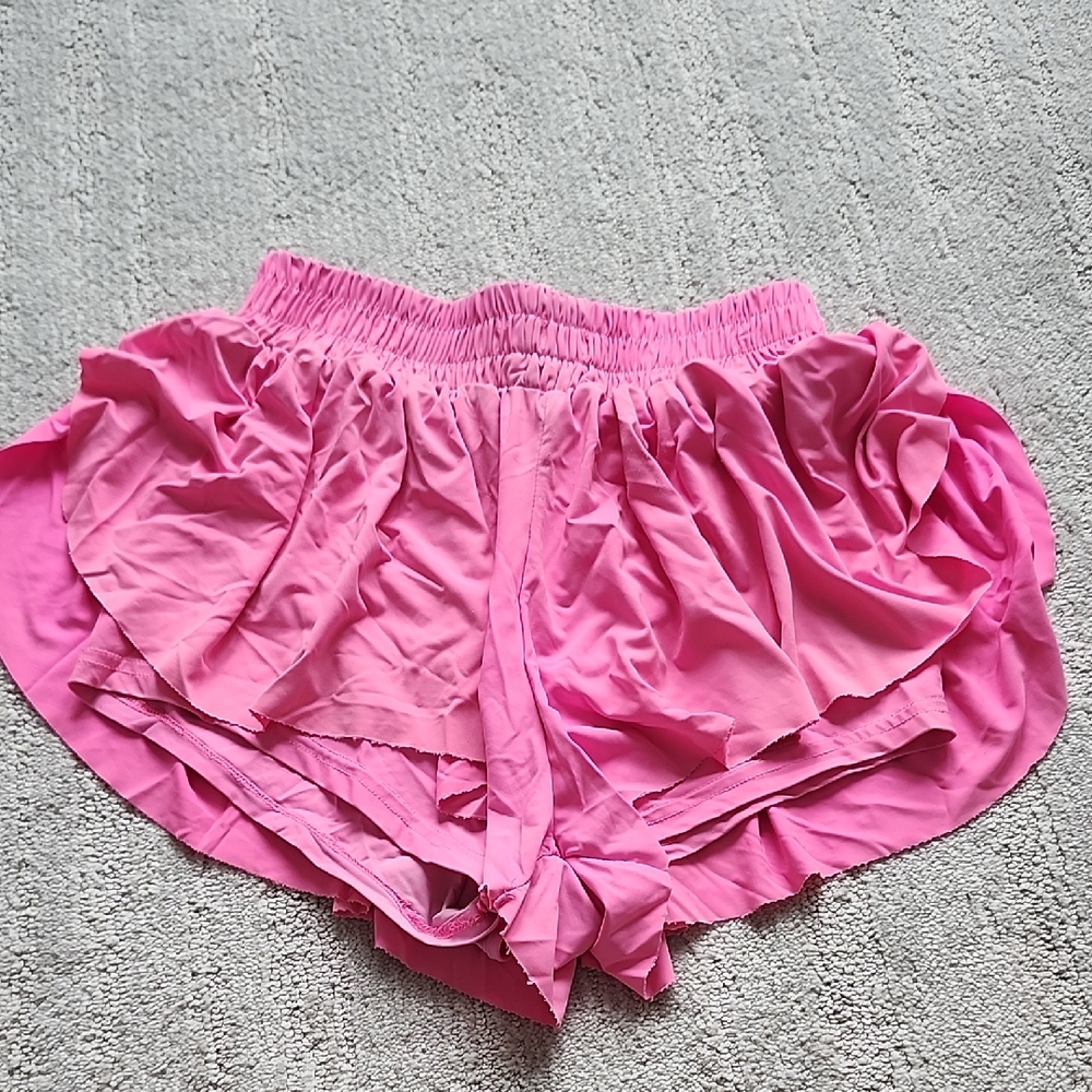 Vibrant Pink Kids Shorts
